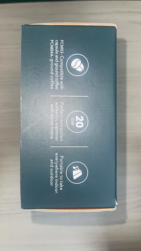 CERA+ Portable Espresso Maker Pro Version Self-Heating Professional-Level Mini Coffee Machine Compatiable with Ultra-Fine Grind For Travel,Camping,Hiking