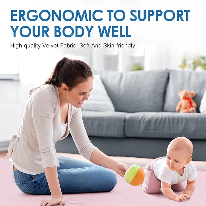 KingChii CertiPUR-US Memory Foam Camping Mattress, Portable Roll Up Travel Car Camping Mattress Sleeping Pad & Floor Mattress, Cot Mattress Guest Bed for Sleepover with Waterproof Cover & Travel Bag