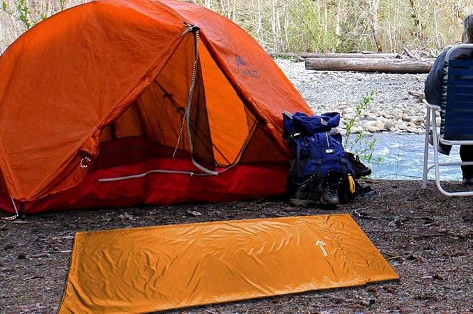 Sleeping Bag Liner and Camping Sheet – Silk Like Material for Travel - Has Full Length Zipper