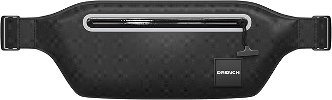 DRENCH 100% Underwater Waterproof Fanny Pack. Waist Pack. Submersible Waterproof Phone Pouch. Dry Bag for Swimming, Boating, SUP & Snorkelling. Underwater Phone case. Floating Belt Bag. Dry Bag Travel