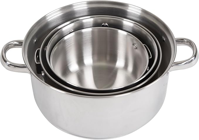 Stansport Stainless Steel Cook Set