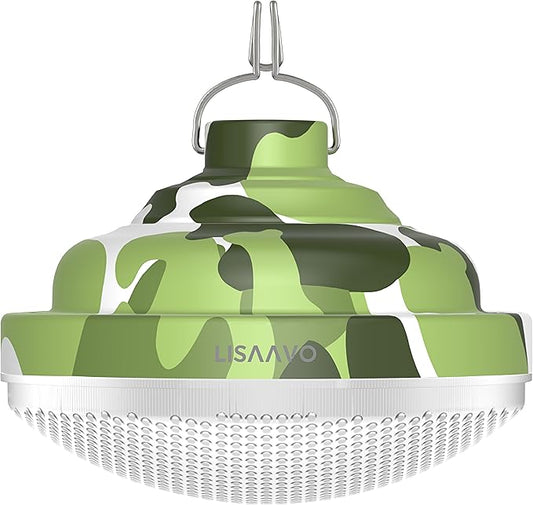 Rechargeable Camping Light 5200mAh Camping Lights and Lanterns Rechar Tent Light Night Market Lights for Tent,Camo