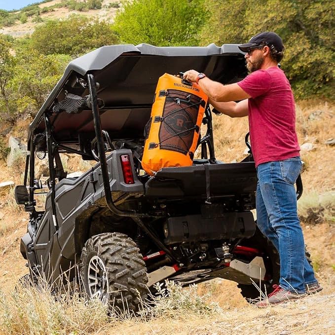 Kanarra 90L Waterproof Backpack for Camping, Hiking, Mountaineering, Backpacking, Hunting, Fishing, Canoeing, Outdoor Activities, The Wet Outdoors - Large Capacity, Roll Top Closure, Black