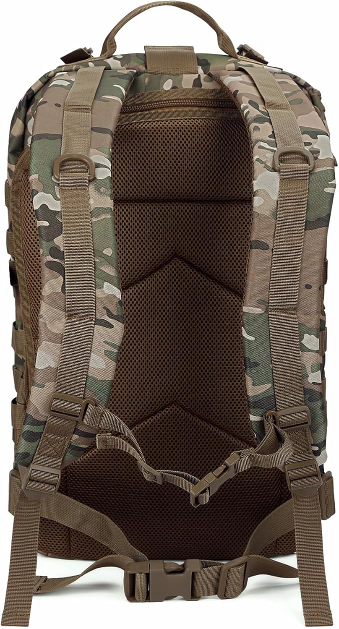 REEBOW GEAR Tactical Backpack for Men Military Tactical Bag Pack Army Molle Survival Bags Backpacks Comouflage