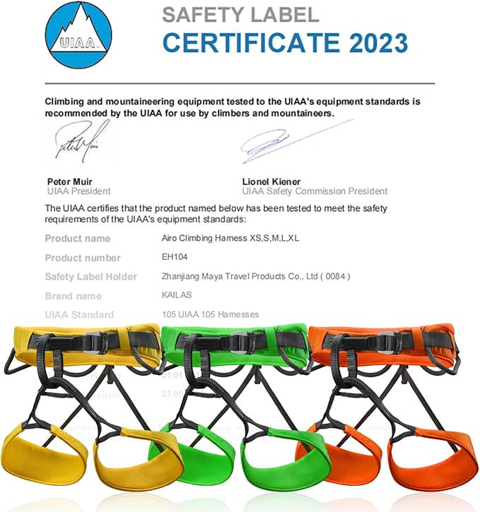 KAILAS Airo Rock Climbing Harness Men Mountaineering Tree Ice Climbing Women Half Body Safety Belt Rappelling