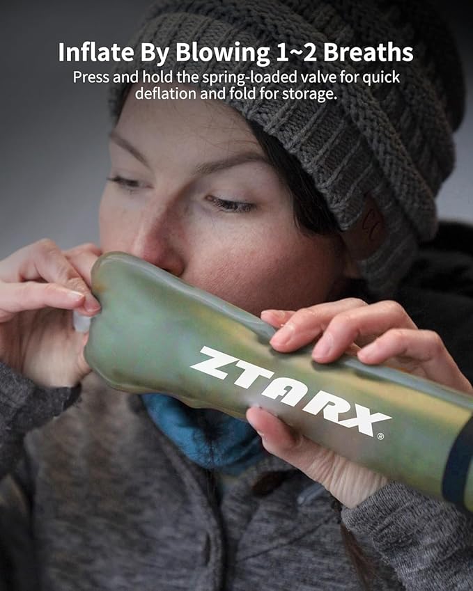 USB Rechargeable Camping Lantern,Inflatable Camping Light for Tent,4 Lighting Modes,IP66 Waterproof,Portable and Lightweight