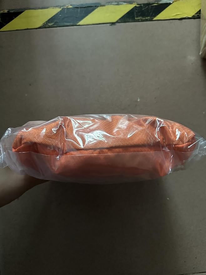 ZOMAKE Lightweight Packable Backpack 30L, Foldable Hiking Backpacks Water Resistant Compact Folding Daypack for Travel(Orange)