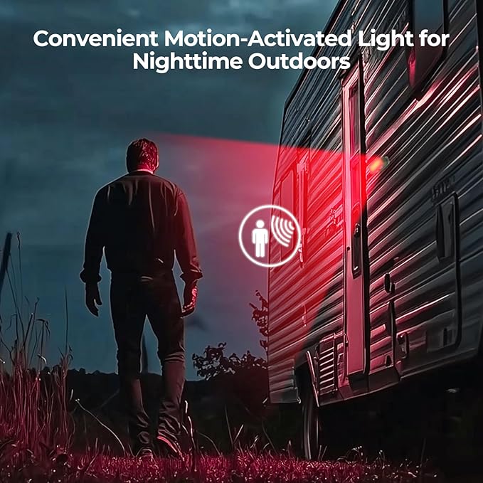 BougeRV Movable Area Light, Rechargeable Camping Lantern, 3200mAh Portable Camping Light, IP65 Waterproof, Camp Lamp for Tent, Power Outages, Emergency, Outdoor