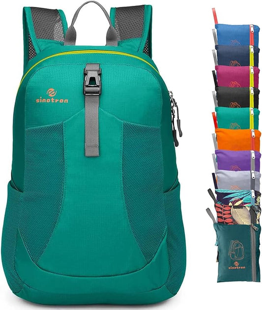 sinotron 22L Lightweight Packable Hiking Backpack, Small Hiking Backpack Day Pack for Women Men Travel Camping Vacation