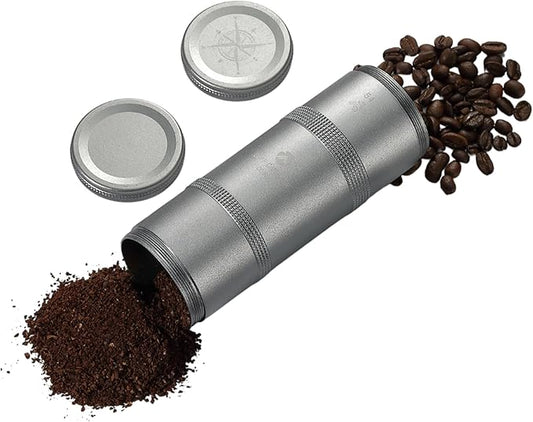camping moon Coffee Canister 2-Stage CNC Cutting Duralumin CC-51-H
