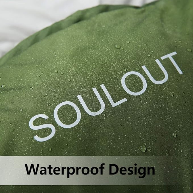 Sleeping Bag,3-4 Seasons Warm Cold Weather Lightweight, Portable, Waterproof Sleeping Bag with Compression Sack for Adults & Kids - Indoor & Outdoor: Camping, Backpacking, Hiking