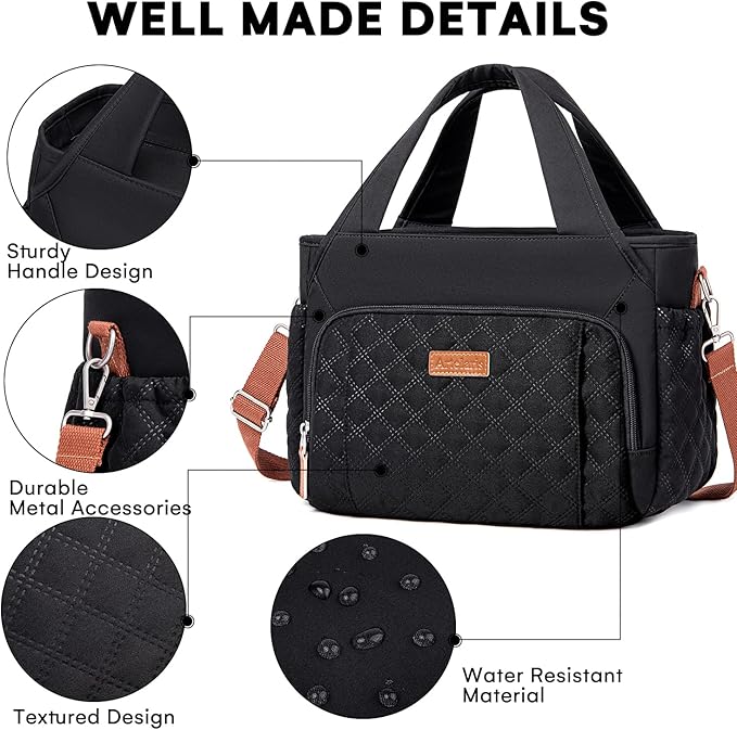 Artelaris Lunch Bag for Women, Insulated Lunch Box for Work,Large Leakproof Cooler lunch bag,Women's Lunch Tote Bag