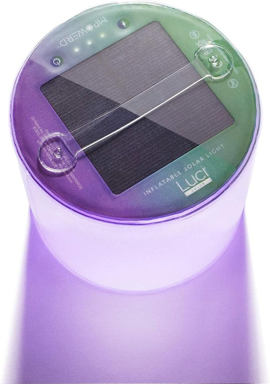 BioLite Lucy Color Multicolor Inflatable Sunlight Shine Finish