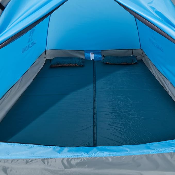 CAMEL CROWN 2/3/4 Person Camping Tent with Removable Rain Fly, Easy Setup Outdoor Tents Water Resistant Lightweight Portable for Family Backpacking Camping Hiking Traveling