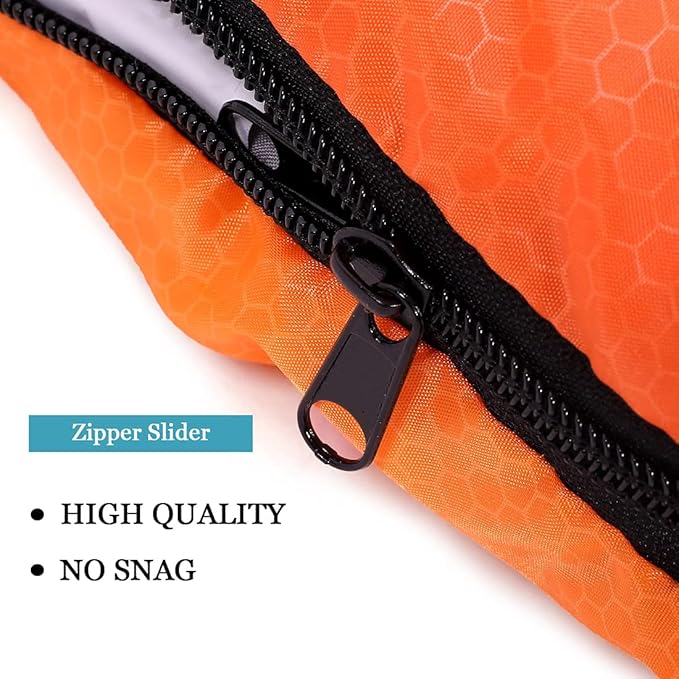 Camping Sleeping Bag for Adults Boys and Girls,Cold and Warm Weather-Summer, Spring, Fall, Lightweight, Waterproof Compact Bag for Camping Gear Equipment, Traveling, and Outdoors