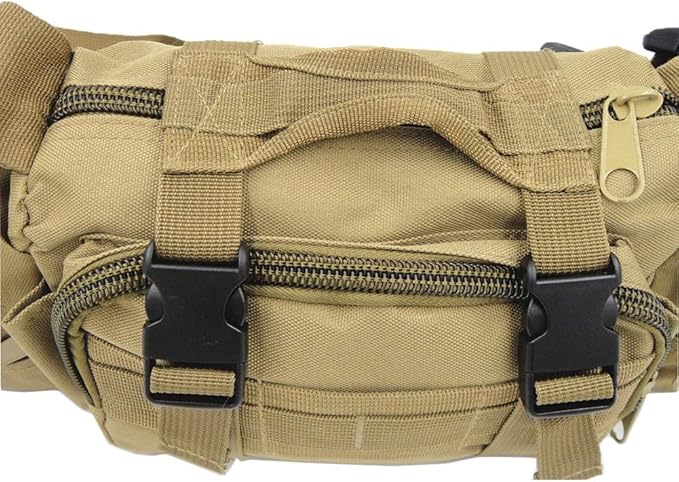 FAMI Deployment Bag Tactical Waist Pack Small Sling Pack Hand Carry Bag Handlebar Bag
