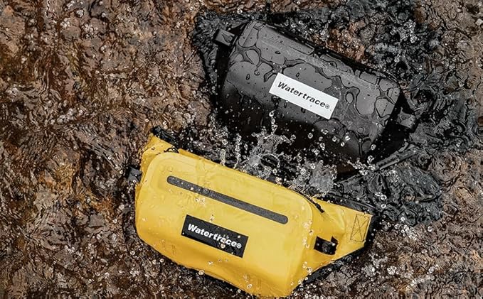 Waterproof Fanny Pack Snorkeling Bag Waist Bag For Canoe Kayaking Rafting Surfing Swimming Boating Storage Pack Paddle Board (Yellow)