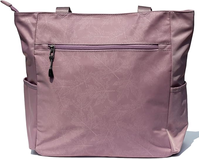 ESVAN Original Floral Water Resistant Large Tote Bag Shoulder Bag for Gym Beach Travel Daily Bags Upgraded