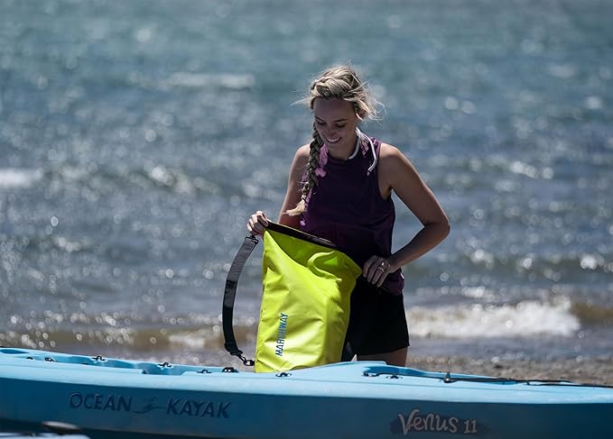 MARCHWAY Floating Waterproof Dry Bag Backpack 5L/10L/20L/30L/40L, Roll Top Sack Keeps Gear Dry for Kayaking, Rafting, Boating, Swimming, Camping, Hiking, Beach, Fishing