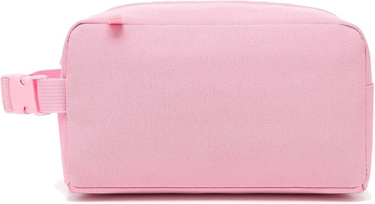 Snack Bags Mini Cooler lunch Bag Freezer Insulated Lunch Box Pouch with Buckle for Adults Work Travel,Pink