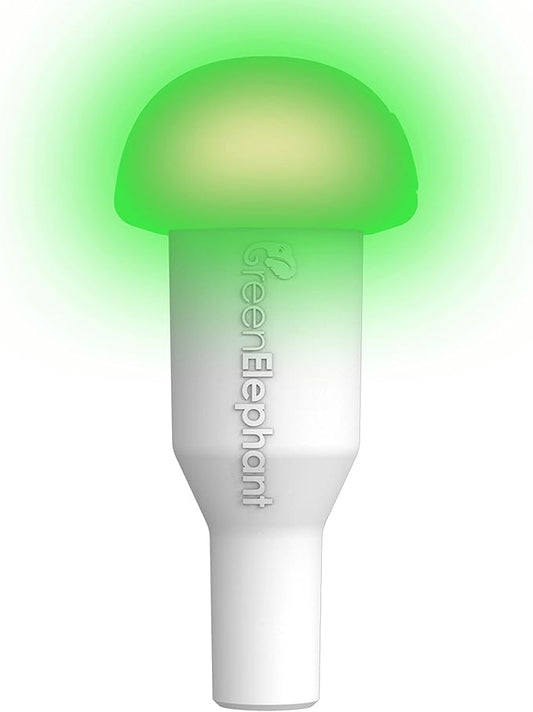 GREEN ELEPHANT Tarp Pole Light – USB Rechargeable LED Point Guard for Camping, Hiking, Biking, Fishing, Festivals, Emergencies - No Standalone Lithium Batteries Sold