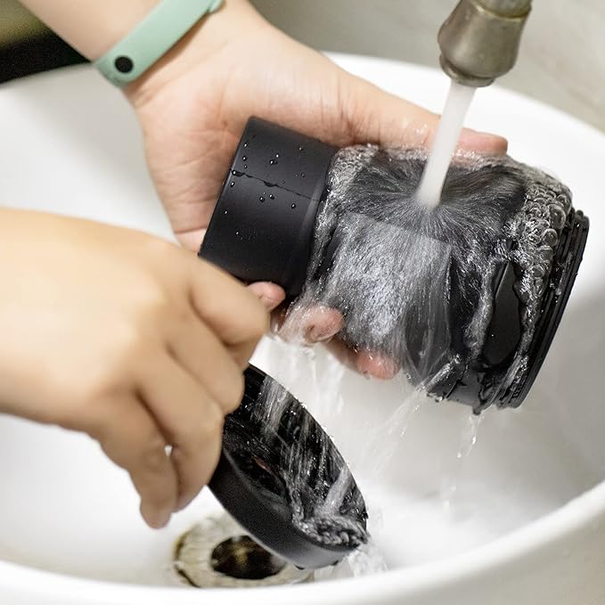 2PACK Collapsible Coffee Cup, 20 OZ 600ml Silicone Folding Camping Mug, Leak Proof BPA Free Portable Sport Bottle with Lids for hiking, Microwave & Dishwasher Safe (Black)