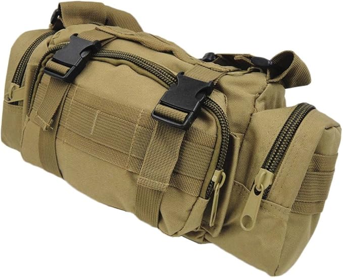 FAMI Deployment Bag Tactical Waist Pack Small Sling Pack Hand Carry Bag Handlebar Bag