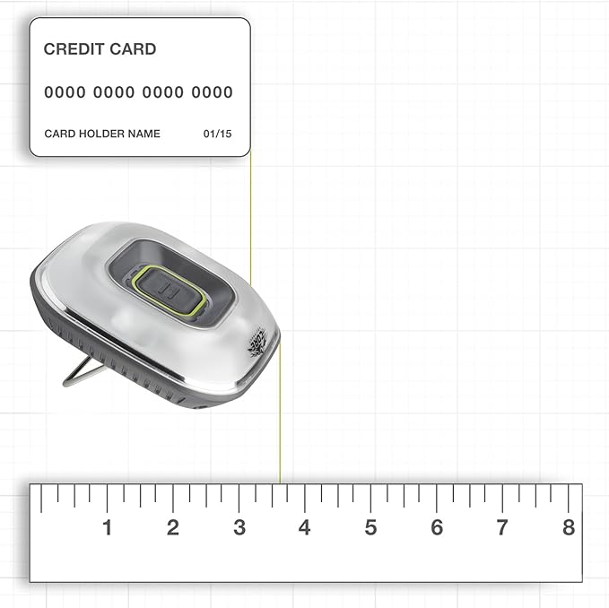 CORE 100 Lumen LED Tent Light Lantern, includes 3 AA Batteries, for Camping