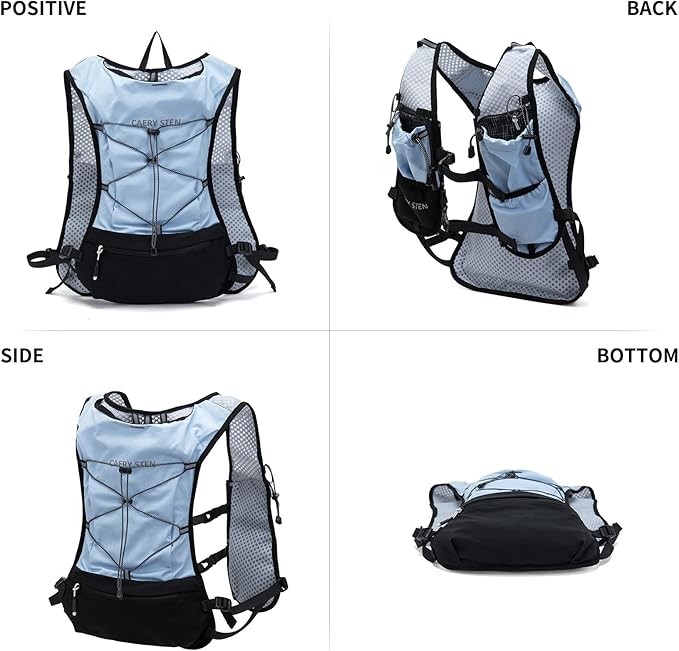 Hydration Backpack，Water Backpack，Water Vest for Running Women，Running Backpack with Water Bladder，Rave Runner Hydration Pack
