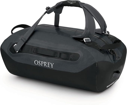 Osprey Transporter Waterproof 40L Duffel Bag, Tunnel Vision Grey