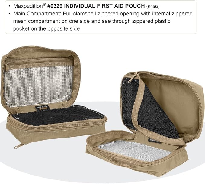 MAXPEDITION Gear Individual First Aid Pouch
