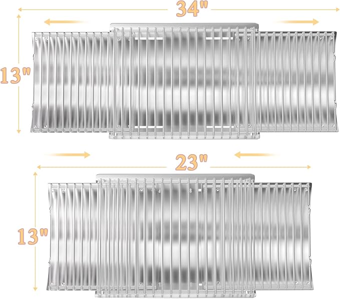 23-34 Inch Adjustable Ash Pan Replacement Parts for Royal Gourmet CC1830 Charcoal Grills,Replacement Parts for Chargriller E1224 2828 1224 1324 2121 2123,Fits for Charbroil 17302056 12301714