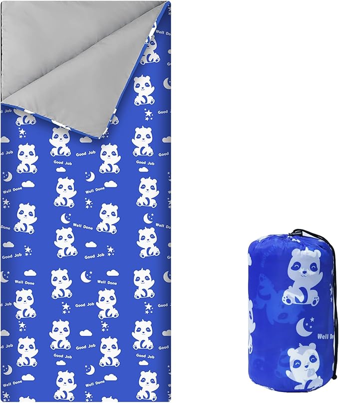 Camping Sleeping Bag for Adults Boys and Girls,Cold and Warm Weather-Summer, Spring, Fall, Lightweight, Waterproof Compact Bag for Camping Gear Equipment, Traveling, and Outdoors