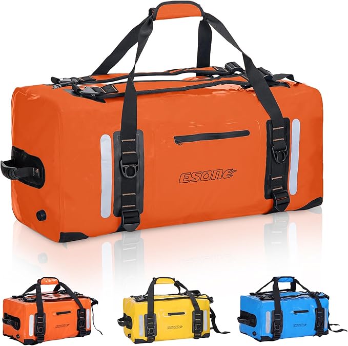 ESONE Dry Bags Waterproof Backpack for Men/Women Dry Bags for Kayaking Waterproof Backpack for Travel Dry Bag Backpack Waterproof Duffel Bag Applicable Boating Camping Paddle Board Surfing