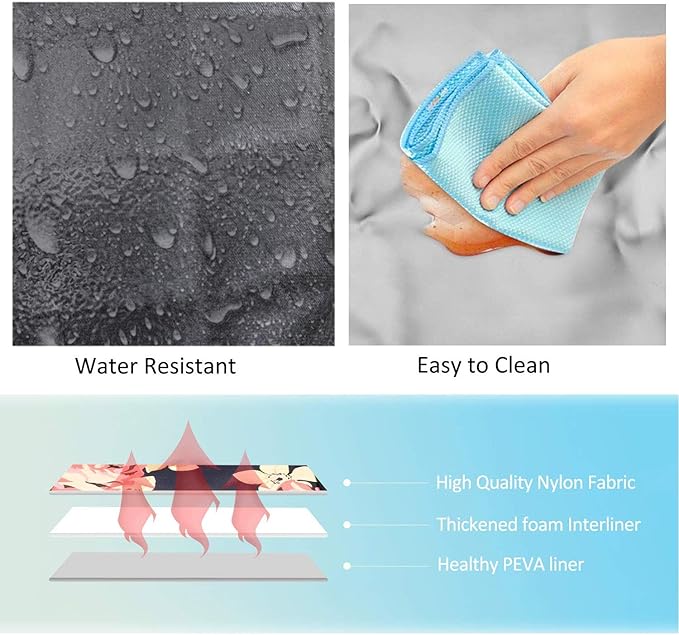 LOKASS Lunch Bags for Women Double Deck Insulated Lunch Box Large Cooler Tote Bag with Removable Shoulder Strap Wide Open Thermal Meal Prep Lunch Organizer for Men Adults Work Picnic, Black-Square