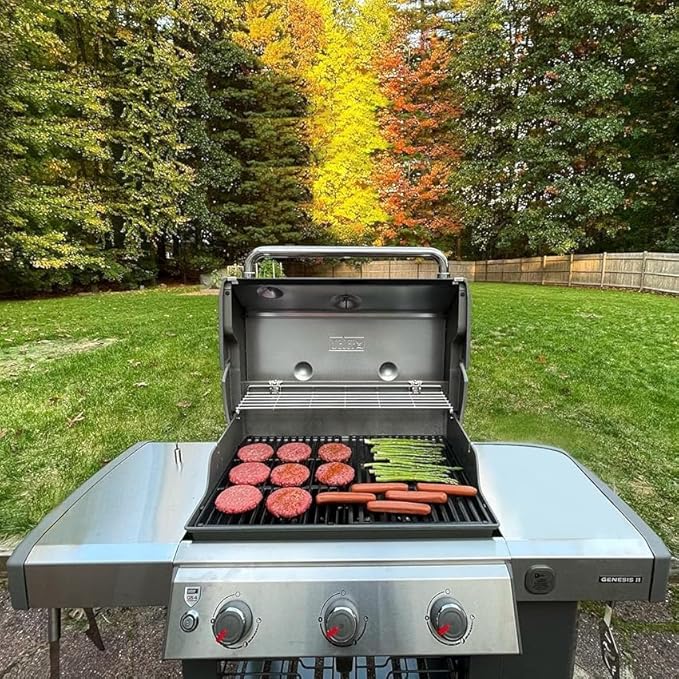 SafBbcue Grill Igniter Switch 69283 Ignitor for Weber Genesis II E/S-310 E/S-315 E/S-335, fits Genesis II E-410 435 SE-310 330 Gas Grills Parts, Compatible with Weber 66354 67532 Igniter Push Button