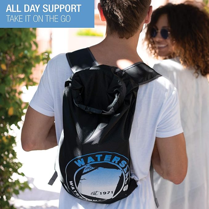 Lewis N. Clark Locking Backpack, Gray, One Size