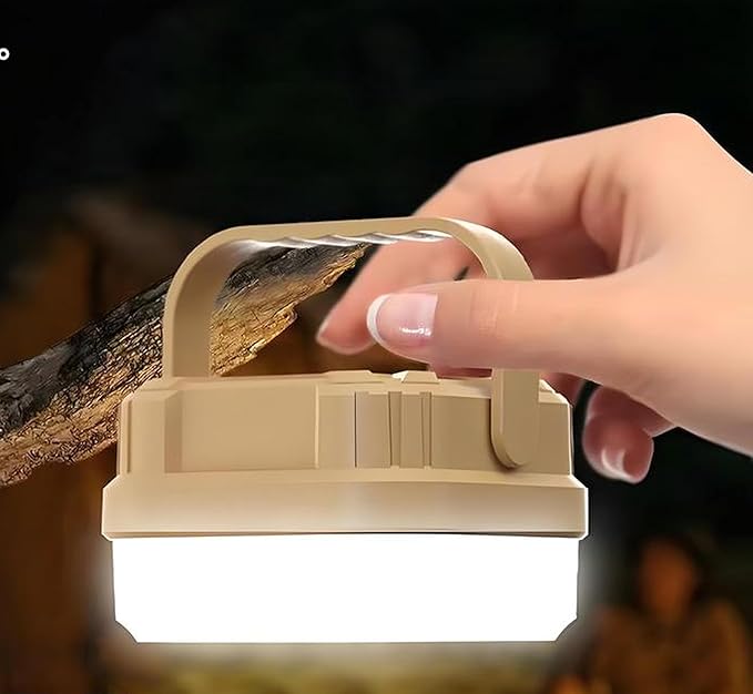 4Pack Small Mini Rechargeable LED Camping Light, 3 Light Modes，Portable Camping Tent Lantern, Emergency Hanging Light for Hurricane, Hiking, Indoor and Outdoor Emergency Light