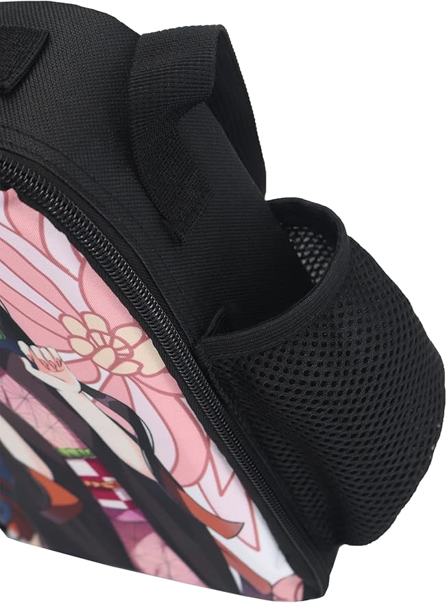 Roffatide Kamado Nezuko Lunch Box Bag Girls Leakproof Multifunctional Student Small Thermal Insulation Lunch Bag