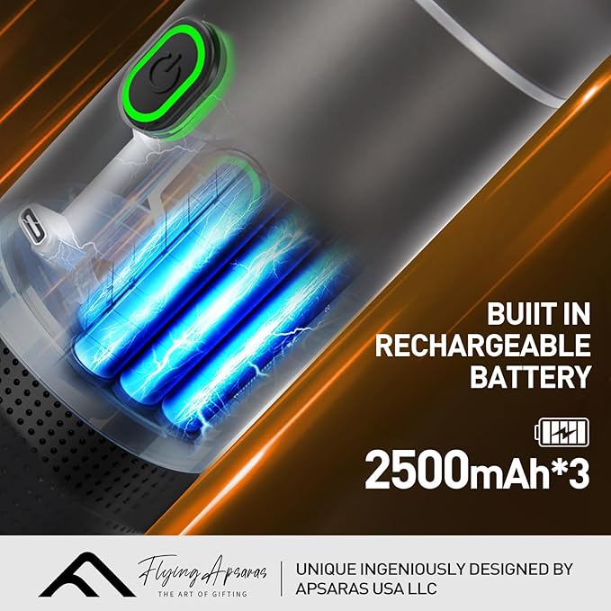 APSARAS USA Portable Coffee Maker for Travel, Portable Espresso Maker, 20 bar Mini Espresso Machine, 3in1 Travel Coffee Maker with Ground Coffee & Capsule(Ns&DG) for RV, Camping, Car