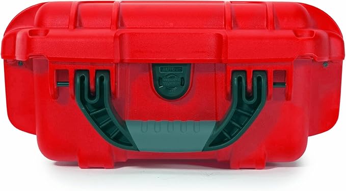 Nanuk 905 Waterproof First Aid Prepper Survival Gear Dust and Impact Resistant Case - Empty - Red, 905-FSA9