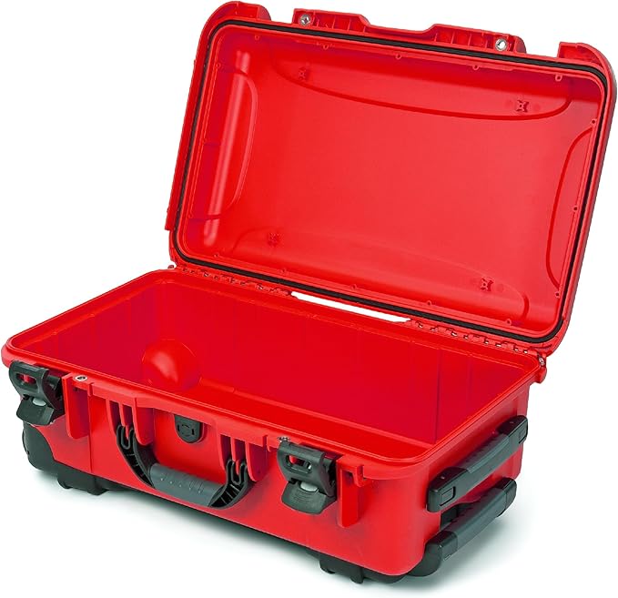 Nanuk 935 Waterproof First Aid Prepper Survival Gear Dust and Impact Resistant Case - Empty - Red, 935-FSA9
