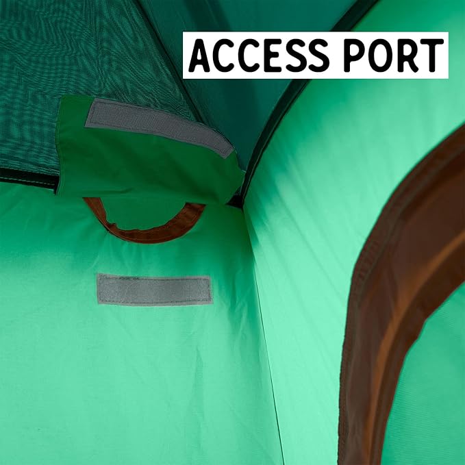 Kelty Discovery H2GO Privacy Shelter, Campsite Shower and Changing Shelter, Zippered Entry, Steel Pole Frame, Freestanding