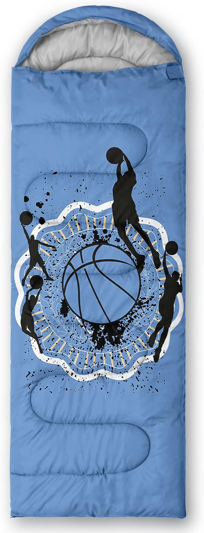 QOOMO Camping Sleeping Bags,3 Season Warm & Cool Weather,Lightweight,Waterproof Sleeping Bags for Adults & Kids,Traveling,and Outdoors,Camping Gear Equipment