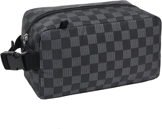 FlowFly Small Insulated Lunch box Portable Soft Bag Mini Cooler Thermal Meal Tote Kit with Buckle for Work, PlaidWithBuckle