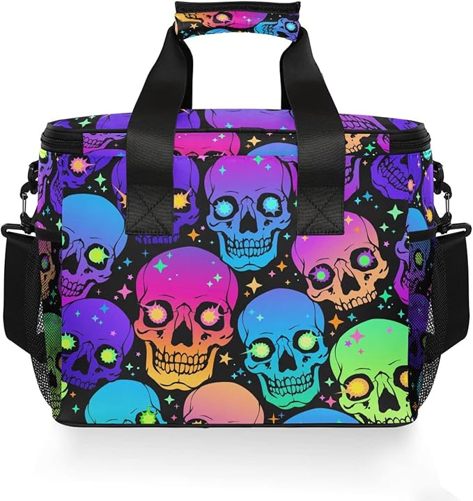 Cooler Bag Insulated Picnic Bag Large Lunch Box Reusable Tote Bag Soft Sided Portable Beach Cooler Grocery Camping