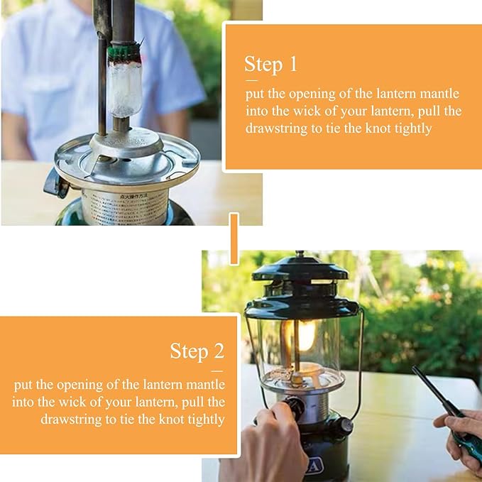 32 Pcs Propane Lantern Mantles, U Shape Mantles for Propane Lantern Gas Lamp Mantles Gas Lantern Mantles Gas Lantern Covers Mantles for Outdoor Camping Lantern…