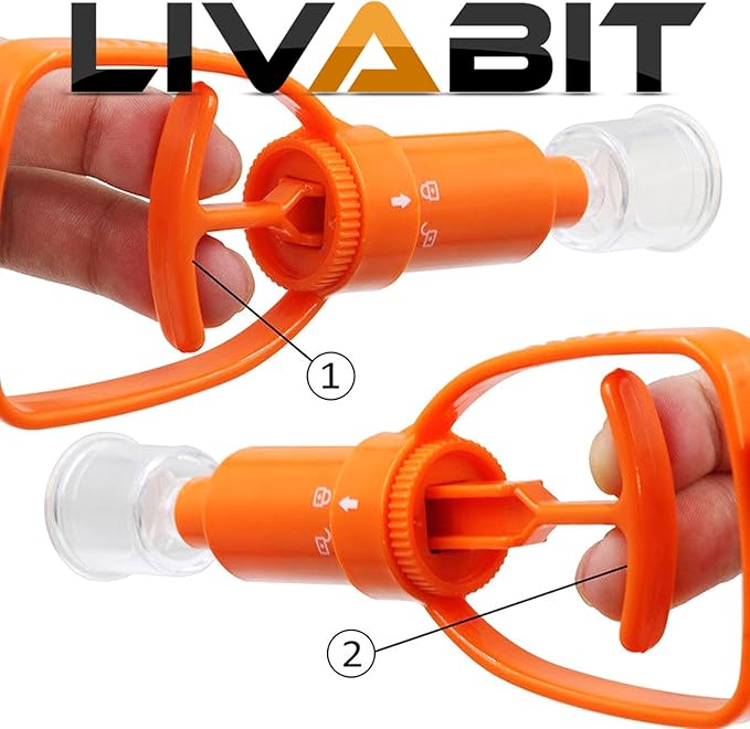 Snake Bite Kit, Bee Sting Kit, Emergency First Aid Venom Extractor Suction Pump for Camping, Hiking and Backpacking