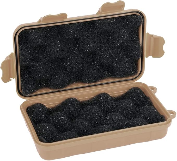 Alomejor Dry Box Survival Storage Box Dustproof Pressure Proof Outdoor Survival Equipment Sealed Container Box for Outdoor Survival