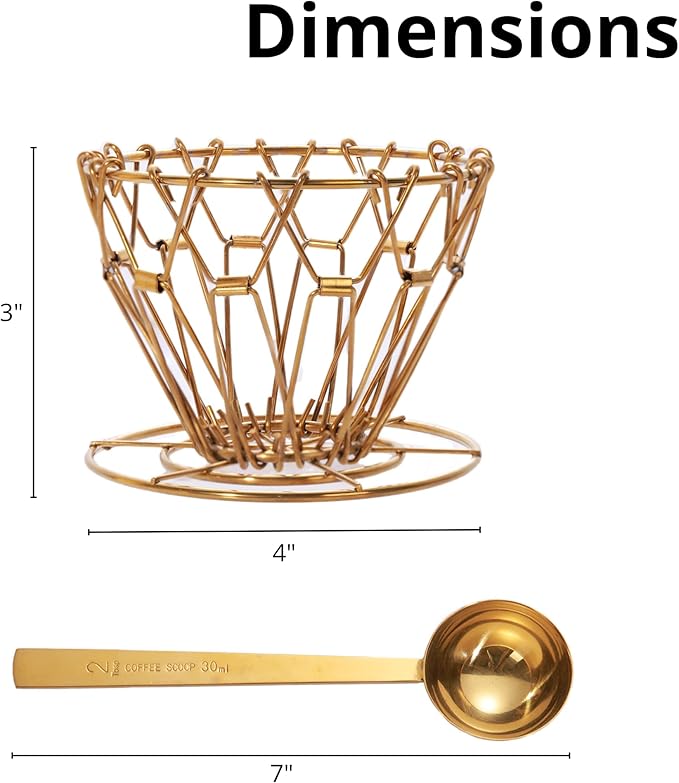 Collapsible Pour Over Coffee Dripper - Metal Coffee Dripper Set For Camping Pour Over Coffee - Pour Over Coffee Dripper & Pour Over Coffee Set, Travel Pour Over Coffee Dripper